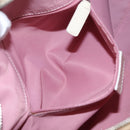 Christian Dior Trotter Hand Bag PVC Pink Silver Auth mr2982-26