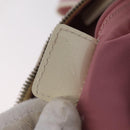 Christian Dior Trotter Hand Bag PVC Pink Silver Auth mr2982-27