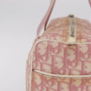 Christian Dior Trotter Hand Bag PVC Pink Silver Auth mr2982-6