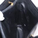 CELINE Macadam Canvas Tote Bag PVC Black Gold Tone Auth mr2983A-25