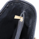 CELINE Macadam Canvas Tote Bag PVC Black Gold Tone Auth mr2983A-26
