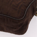 FENDI Zucca Canvas Hand Bag 2way Brown Gold Tone Auth mr2984A-18