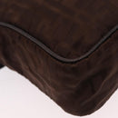 FENDI Zucca Canvas Hand Bag 2way Brown Gold Tone Auth mr2984A-19
