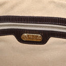 FENDI Zucca Canvas Hand Bag 2way Brown Gold Tone Auth mr2984A-23