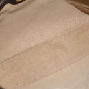FENDI Zucca Canvas Hand Bag 2way Brown Gold Tone Auth mr2984A-10