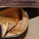FENDI Zucca Canvas Hand Bag 2way Brown Gold Tone Auth mr2984A-27