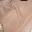 Christian Dior Trotter Floral Hand Bag PVC Beige Silver Auth mr2988V-20