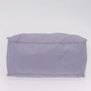 PRADA Shoulder Bag Nylon Purple Silver Auth mr2990-12