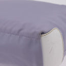 PRADA Shoulder Bag Nylon Purple Silver Auth mr2990-16