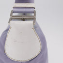PRADA Shoulder Bag Nylon Purple Silver Auth mr2990-7