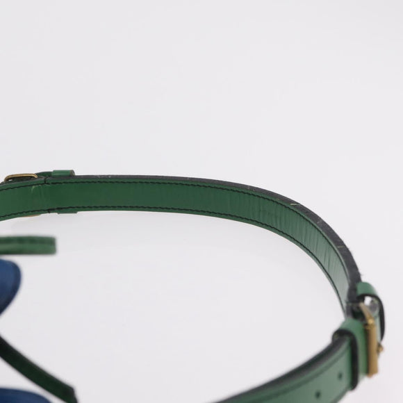 LOUIS VUITTON Epi Noe Shoulder Bag Green Blue M44044 LV Auth mr2992
