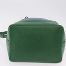 LOUIS VUITTON Epi Noe Shoulder Bag Green Blue M44044 LV Auth mr2992-6