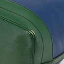 LOUIS VUITTON Epi Noe Shoulder Bag Green Blue M44044 LV Auth mr2992-22