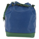 LOUIS VUITTON Epi Noe Shoulder Bag Green Blue M44044 LV Auth mr2992-13
