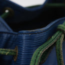 LOUIS VUITTON Epi Noe Shoulder Bag Green Blue M44044 LV Auth mr2992-27