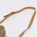 GUCCI Micro GG Web Sherry Line Hand Bag PVC 2way Beige 002 58 4422 Auth mr2994-18