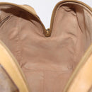 GUCCI Micro GG Web Sherry Line Hand Bag PVC 2way Beige 002 58 4422 Auth mr2994-28