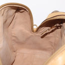 GUCCI Micro GG Web Sherry Line Hand Bag PVC 2way Beige 002 58 4422 Auth mr2994-29