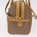 GUCCI Micro GG Web Sherry Line Hand Bag PVC 2way Beige 002 58 4422 Auth mr2994-4