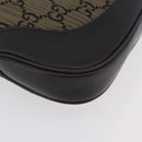GUCCI GG Canvas Jackie Shoulder Bag Brown Silver 001 3306 Auth mr3000V-14