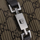 GUCCI GG Canvas Jackie Shoulder Bag Brown Silver 001 3306 Auth mr3000V-10