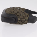 GUCCI GG Canvas Jackie Shoulder Bag Brown Silver 001 3306 Auth mr3000V-3