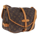 LOUIS VUITTON Monogram Saumur 30 Shoulder Bag M42256 LV Auth mr3006V-1