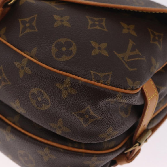 LOUIS VUITTON Monogram Saumur 30 Shoulder Bag M42256 LV Auth mr3006V