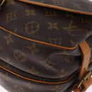 LOUIS VUITTON Monogram Saumur 30 Shoulder Bag M42256 LV Auth mr3006V-16