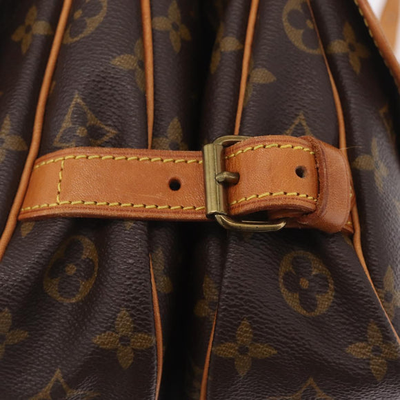 LOUIS VUITTON Monogram Saumur 30 Shoulder Bag M42256 LV Auth mr3006V