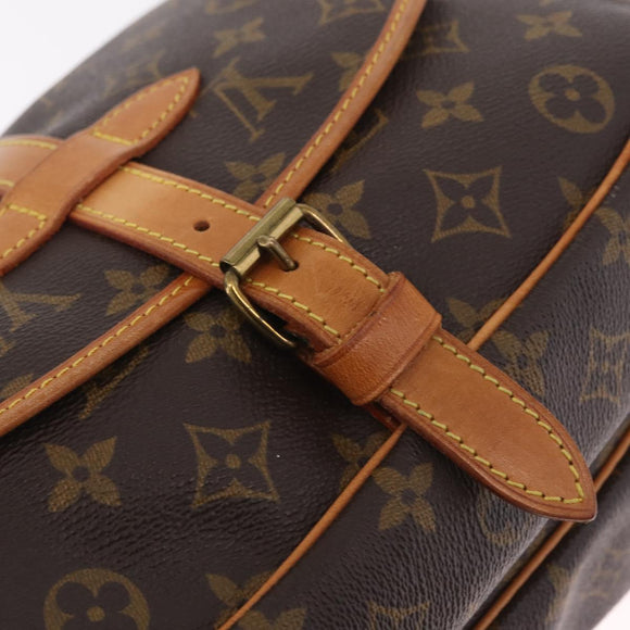LOUIS VUITTON Monogram Saumur 30 Shoulder Bag M42256 LV Auth mr3006V