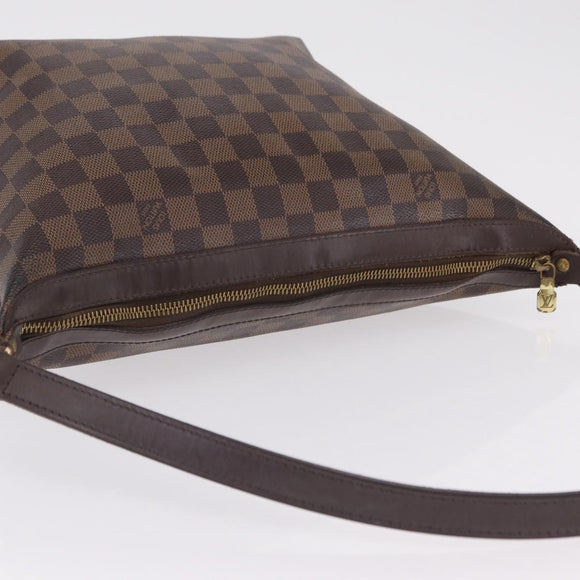 LOUIS VUITTON Damier Ebene Illovo MM Shoulder Bag N51995 LV Auth mr3011