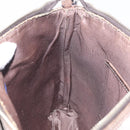 BURBERRY Nova Check Shoulder Bag Canvas Gray Silver Auth mr3014-26