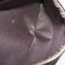 BURBERRY Nova Check Shoulder Bag Canvas Gray Silver Auth mr3014-28