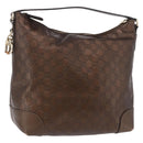 GUCCI GuccissimaGG Shoulder Bag Leather Bronze Gold Tone 269958 Auth mr3015A-1