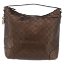GUCCI GuccissimaGG Shoulder Bag Leather Bronze Gold Tone 269958 Auth mr3015A-13