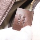 GUCCI GuccissimaGG Shoulder Bag Leather Bronze Gold Tone 269958 Auth mr3015A-12