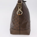GUCCI GuccissimaGG Shoulder Bag Leather Bronze Gold Tone 269958 Auth mr3015A-5
