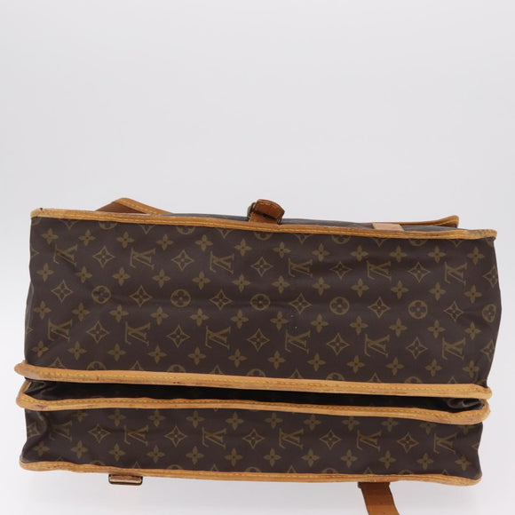 LOUIS VUITTON Monogram Sac Chas Boston Bag M41141 LV Auth mr3018