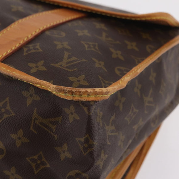 LOUIS VUITTON Monogram Sac Chas Boston Bag M41141 LV Auth mr3018