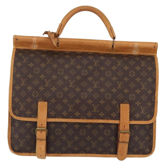 LOUIS VUITTON Monogram Sac Chas Boston Bag M41141 LV Auth mr3018