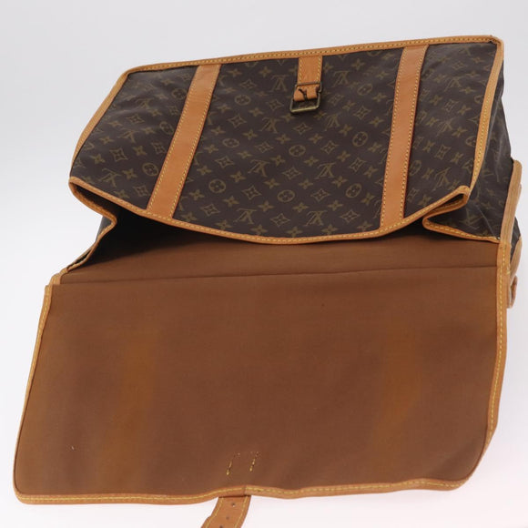 LOUIS VUITTON Monogram Sac Chas Boston Bag M41141 LV Auth mr3018