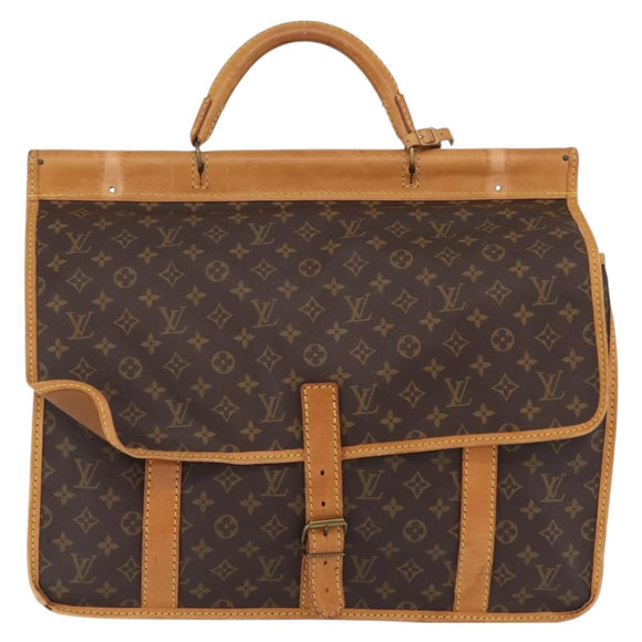 LOUIS VUITTON Monogram Sac Chas Boston Bag M41141 LV Auth mr3018