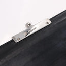 PRADA Chain Shoulder Bag Leather Black Silver Auth mr3021-21