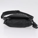 BOTTEGA VENETA INTRECCIATO Shoulder Bag Leather Black 121604 Auth mr3025-12