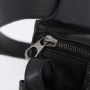 BOTTEGA VENETA INTRECCIATO Shoulder Bag Leather Black 121604 Auth mr3025-17