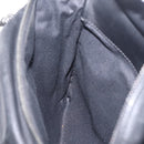 BOTTEGA VENETA INTRECCIATO Shoulder Bag Leather Black 121604 Auth mr3025-22