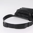 BOTTEGA VENETA INTRECCIATO Shoulder Bag Leather Black 121604 Auth mr3025-7