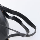 GUCCI Bamboo Backpack Leather Black Gold Tone 003 38 0016 Auth mr3026A-10