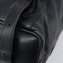 GUCCI Bamboo Backpack Leather Black Gold Tone 003 38 0016 Auth mr3026A-14